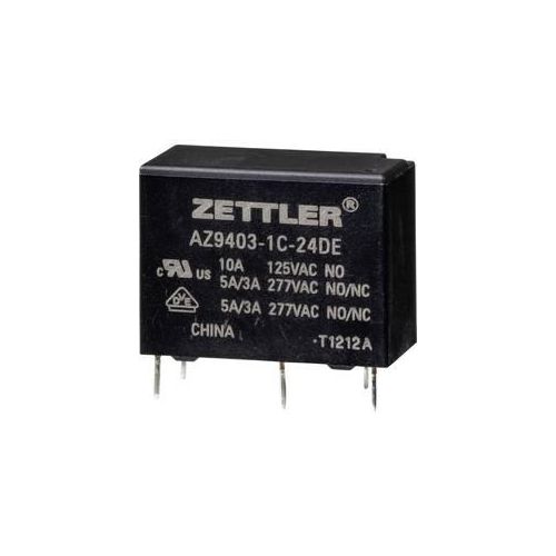 Zettler Electronics AZ9403-1C-24DE Powerrelais 24 V/DC 5 A 1 St.