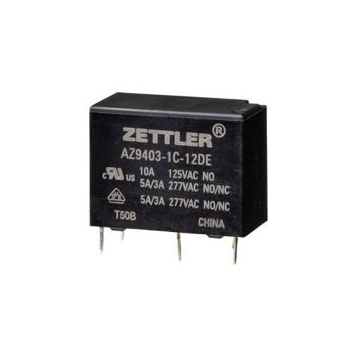 Zettler Electronics AZ9403-1C-12DE Powerrelais 12 V/DC 5 A 1 St.