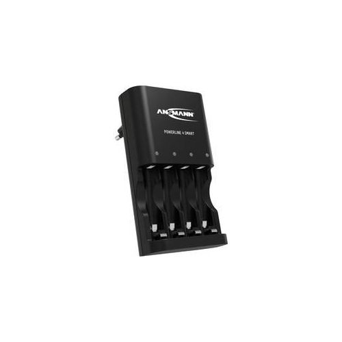 Ansmann Powerline 4 Smart Rundzellen-Ladegerät NiCd, NiMH Micro (AAA), Mignon (AA)