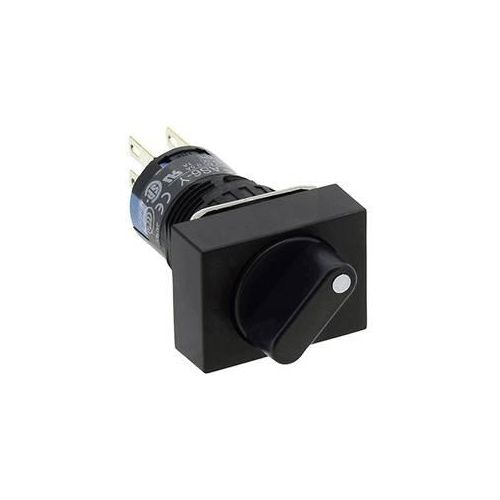 Idec AS6H-2Y2P AS6H-2Y2P Drehschalter 220 V 1 A Schaltpositionen 2 2 x 90 ° IP65 1 St.