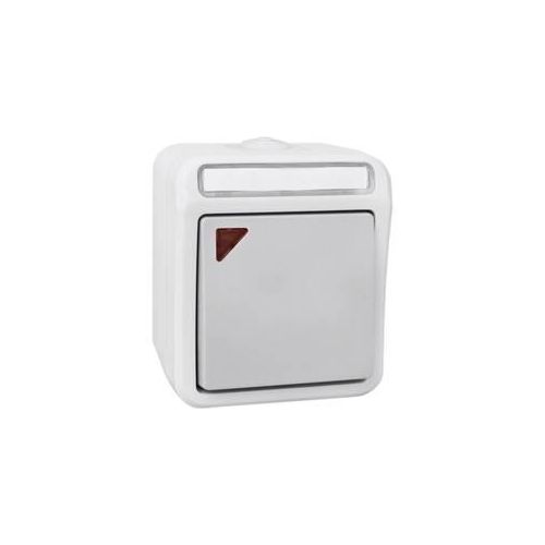 Peranova 102450 Feuchtraum-Schalterprogramm Wechselschalter Pera Hellgrau, Dunkelgrau 1 St.