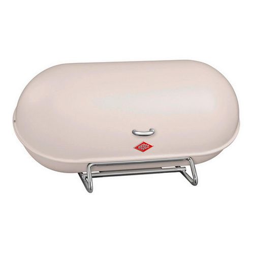 Wesco Brotkasten Breadboy , Sand , Metall , oval , 44.3x21x23 cm , lebensmittelecht , Küchenzubehör, Brotkästen & -Körbe