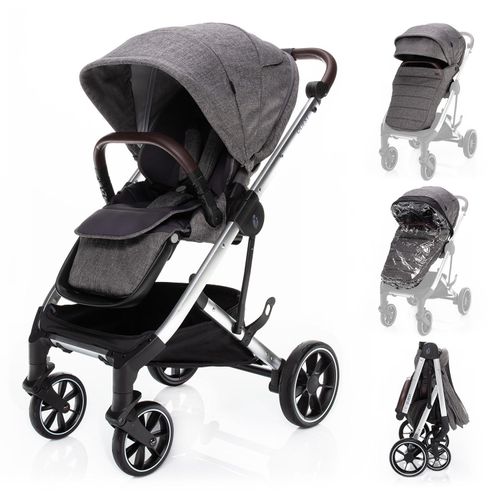 ZOPA Kinderwagen Quest 2022 Tornado Grau/Silber