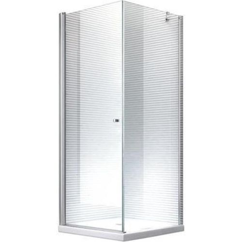 Glaszentrum Hagen - 90x90x195 cm - Hades Duschkabine Dusche Duschabtrennung - 8mm - ESG Glas mit Duschwanne