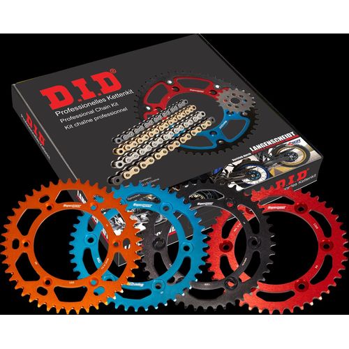 Kit Alu (schwarz) passend für Honda CBR600 F 01-10 16-44-108 DID525ZVM-X2 (G&G) Endlos