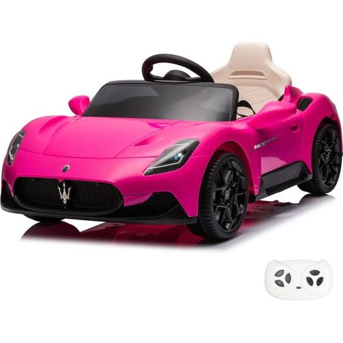 Kinder Elektro Auto 12V - Maserati MC20 Cielo - 1 bis 5 Jahre - Rosa