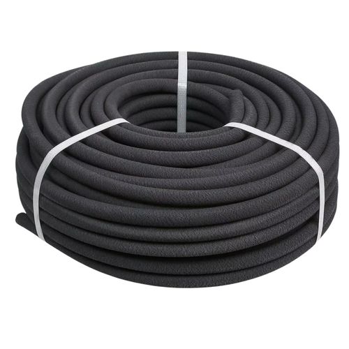 Gartenschlauch 50 m – Wasserleitung – Wasserverteiler – Gummi – Flexibel – PE Schwarz
