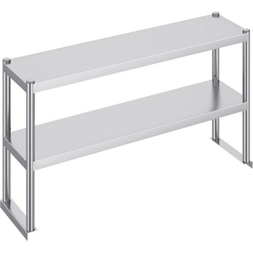 Arbeitstisch Küchentisch Zubereitungstisch Kommerziell - 1219x640 mm - Robuster Tisch für Gastronomie und Küche - Ideal für Lebensmittelzubereitung
