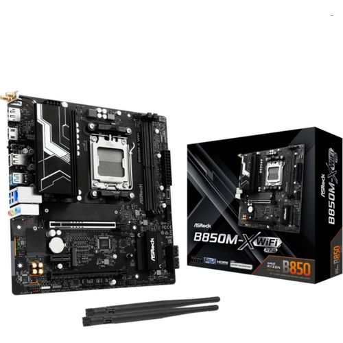 Asrock B850M-X WiFi R2 AMD B850 Sockel AM5 Micro ATX