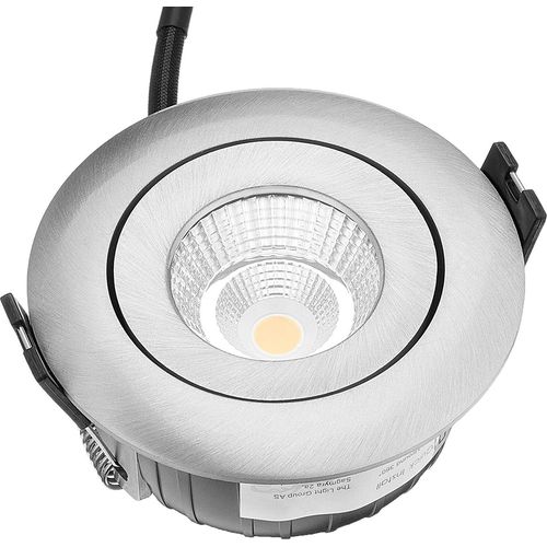 Qi Allround Gyro alu 10W, 36°, DimToWarm, CRI></noscript>95 IP44, inkl. Treiber