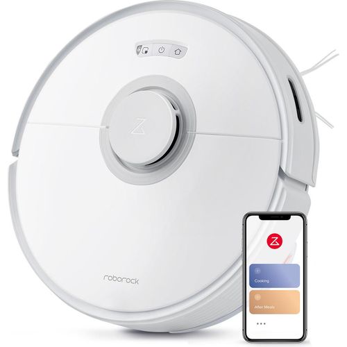 Roborock Q7 Max Staubsauger Roboter 4200Pa LDS Saugroboter Wischroboter, kehrroboter, Teppich reinigen, Weiß