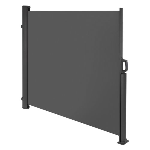 Koopman International B.V. WINDSCREEN FÜR TERRASSE. Größe 3X1.4 Meter, Aluminium-Gehäuse und 220 Gramm/M2 Polyester-Tuch mit Beschichtung