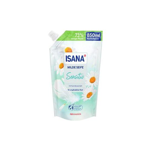 ISANA Milde Seife Sensitiv Flüssigseife Nachfüllpackung 850 ml