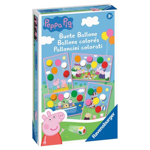 Mitbringspiele Ravensburger Peppa Pig Bunte Ballone - versch. Ausführungen.