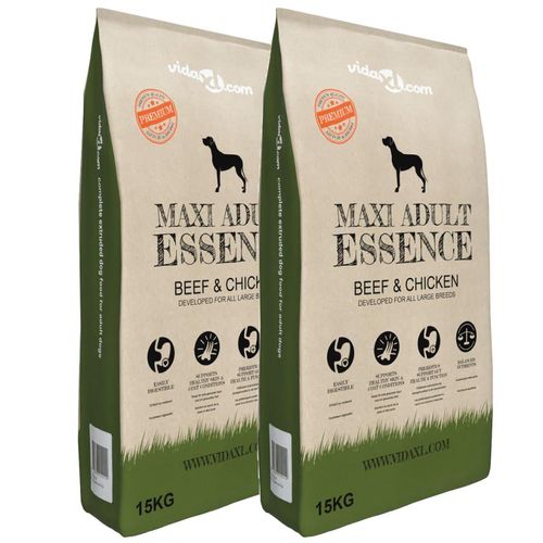 Prolenta Premium - Trockenfutter Hunde Maxi Adult Essence Beef&Chicken 2 Stk 30 kg