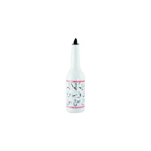Flair Flasche - Aufdruck rot - Roter Aufdruck