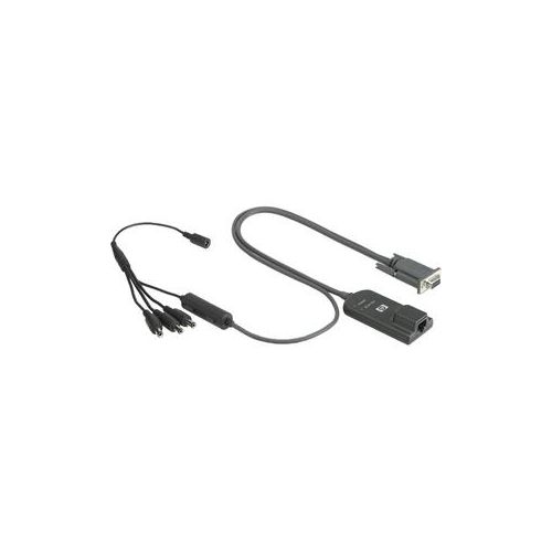 HPE KVM-Switch 373035-B21 Schwarz - Netzwerkgerät mit Mehrfachsteuerung