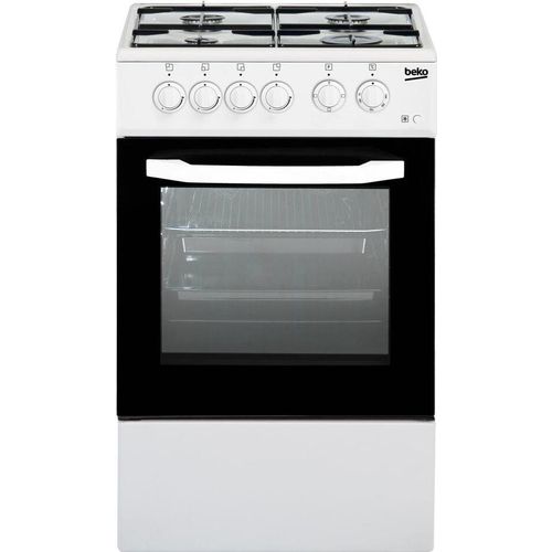 Beko CSS42014FW Küchenherd Freistehender Kocher Weiß Gaskochfeld B