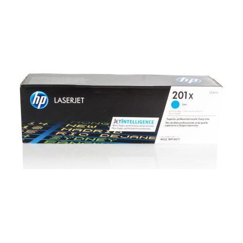 Toner ORIGINAL zu HP 201X / CF401X, cyan, 2.300 Seiten