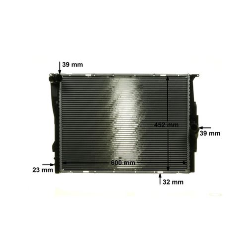 Kühler, Motorkühlung BEHR *** PREMIUM LINE *** von Mahle (CR 1090 000P) Wärmetauscher Kühlung Motorkühler