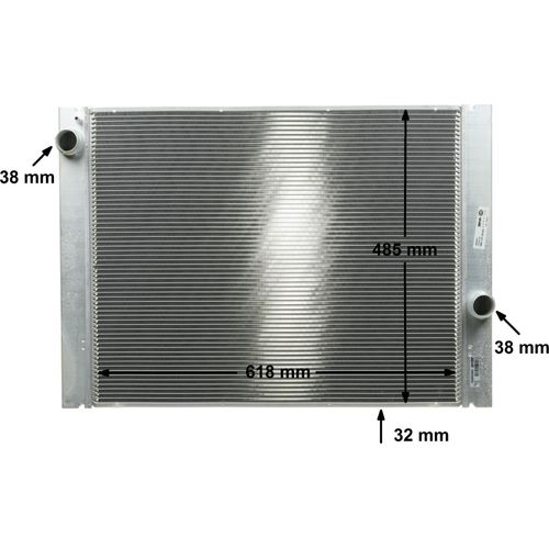 Kühler, Motorkühlung BEHR *** PREMIUM LINE *** von Mahle (CR 1067 000P) Wärmetauscher Kühlung Motorkühler