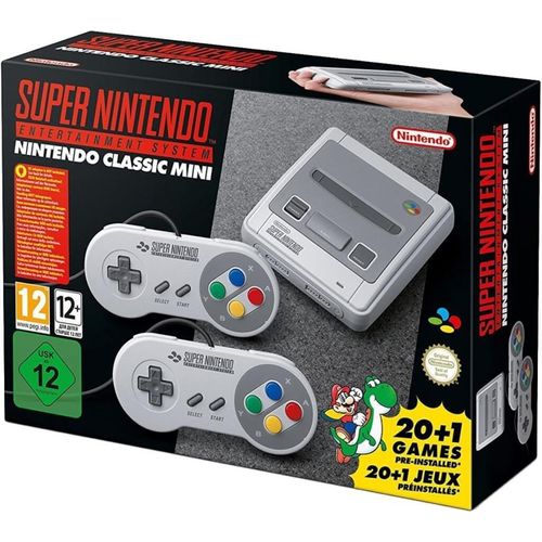 Nintendo Classic Mini: Super Nintendo - Die Mini-16-Bit-Konsole mit 21 fest installierten Spielen