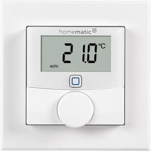 Homematic IP Wandthermostat mit Schaltausgang HmIP-BWTH24 – für Markenschalter, 24 V