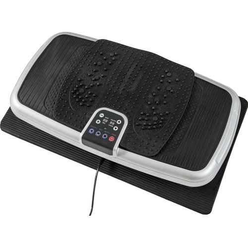 MOTIVE FITNESS by U.N.O. Vibrationsplatte DELUXE; schwarz/silber