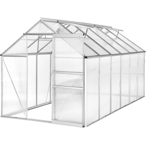Gewächshaus 11,13 m³ 185 x 375 x 195 cm