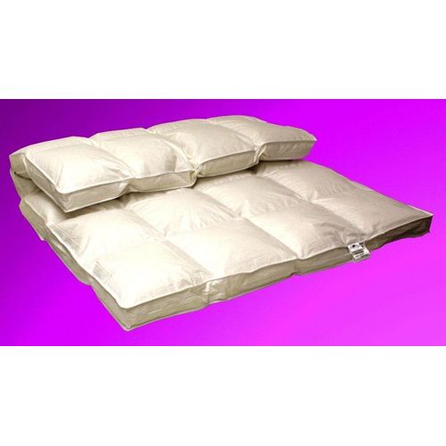 Premium 8cm Winter Hochsteg Daunendecke 4x6 Außensteg 155x220 100% NEUE Daunen