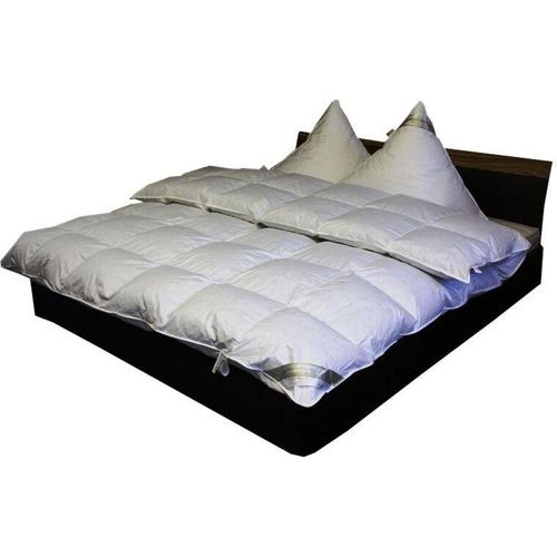Betten Hofmann 8cm Hochsteg Daunenbett Daunendecke 6x7 200x220 100% neue Daunen warm