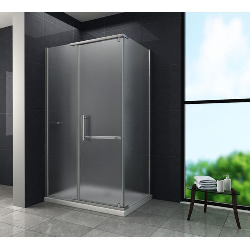 Duschkabine CERRA-FROST 120 x 80 x 195 cm ohne Duschtasse