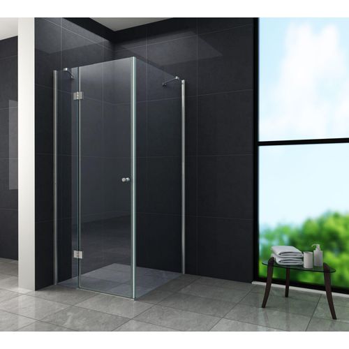 Duschkabine NOVUM 90 x 90 x 195 cm ohne Duschtasse