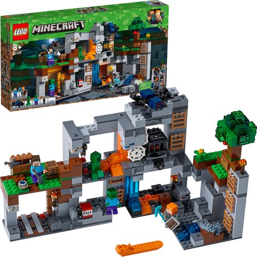 LEGO® Minecraft™ Abenteuer in den Felsen 21147