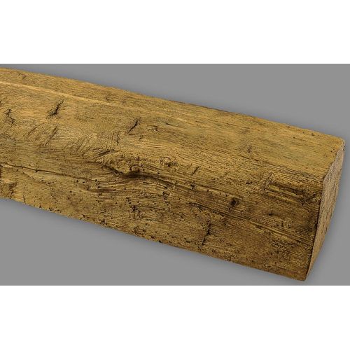 HOMESTAR Deckenbalken Eiche hell, Holz Imitat, 9 x 6 cm, Länge 3 m