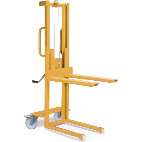 Protaurus Handwindenstapler 300kg Tragkraft 700mm Gabellänge Polyamid