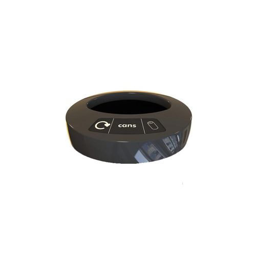 Deckel EcoAce aluminium cans Grau