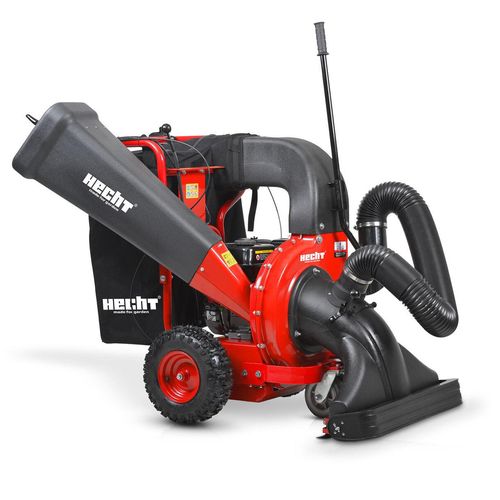 HECHT 8574 Laubsauger Benzin | 2in1 Abfallsauger | 60 cm Arbeitsbreite | 120L Fangkorb | Fahrbar