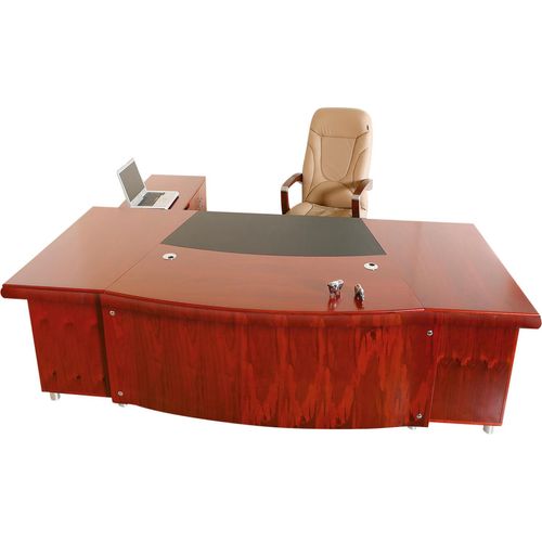 Büromöbel Chef Schreibtisch Managerschreibtisch Büroschreibtisch PARIS Krisch Links 240x250x77 cm Winkelschreibtisch L- Form Büro Arbeitszimmer Büro