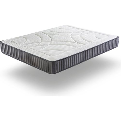 Matratze 105x180 VERSAILLES - H3 - Hohe 24 CM - Hochdichter Schaumstoff - Anpassungsfähiger Schaumstoff - Multi-Zone Comfort System