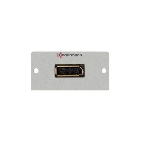 Kindermann 7441000588 Steckdose DisplayPort Aluminium (7441000588)