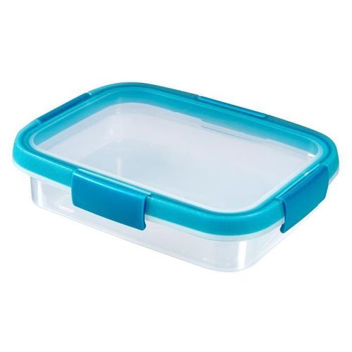 CURVER Frischhaltedose Smart Fresh 0,7l rechteckig transparent/hellblau 00924-284-00