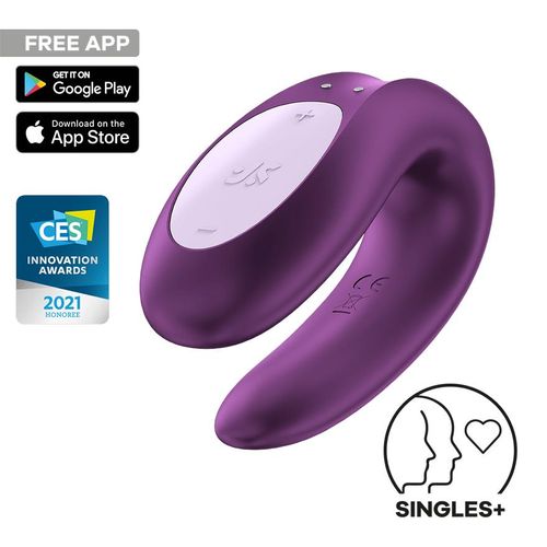 Satisfyer Double Joy Connect App, 9 cm