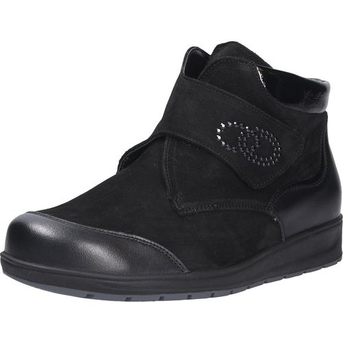 Waldläufer Mimi Weite M Klettstiefel Schwarz
