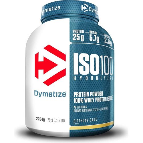 Dymatize ISO 100 - 2200g-Dose Birthday Cake