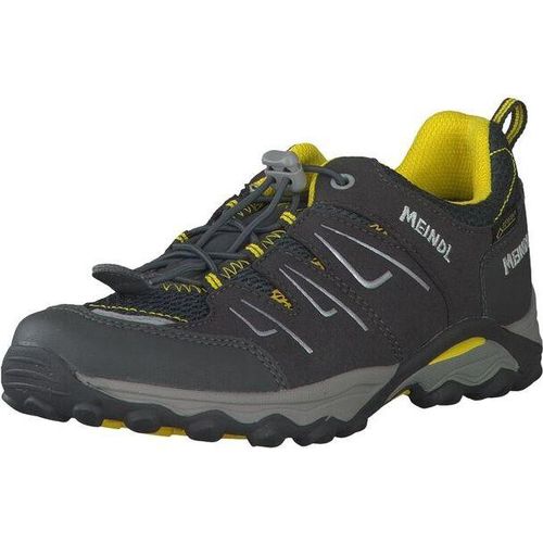 Meindl Kinder Wanderschuhe Alon Junior GTX Graphit Gelb Kinder Wander Schuhe