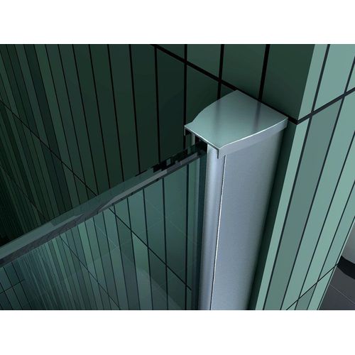 Duschkabine TECHNO 100 x 100 x 195 cm ohne Duschtasse