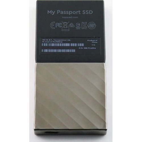 Western Digital WD My Passport SSD 2TB, USB-C 3.1 (WDBKVX0020PSL-WESN)