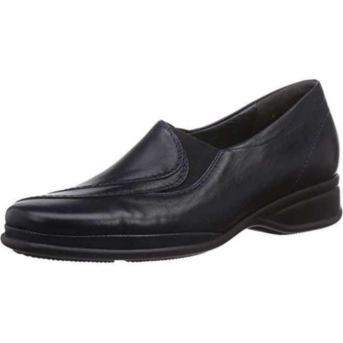 Semler Damen Slipper Sportlich Bequem blau