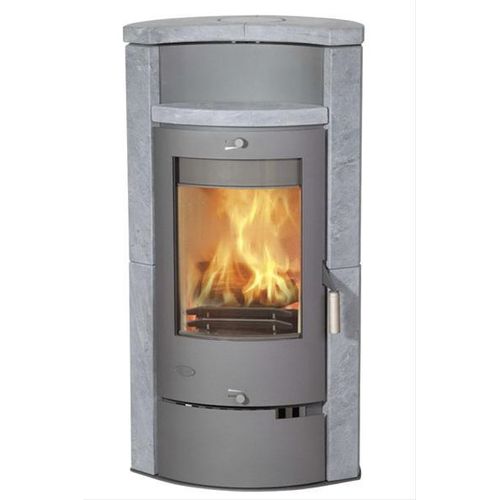 Kaminofen / Eckkaminofen Fireplace Hamburg Speckstein 8kW